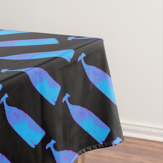 blue whales on any colour tablecloth (In Situ)