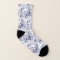 Blue & White China Blue Willow Socks (v1)
