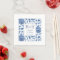 Blue & White Chinoiserie Monogram Wedding Party