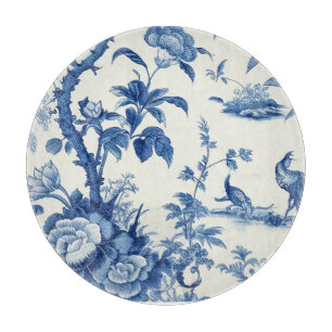 Blue & White Chinoiseries  Cutting Board