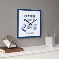blue & white coastal cowgirl 