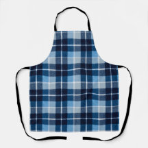Blue White Cosy Plaid Flannel