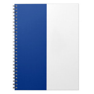 Blue & White CUSTOM Notebook