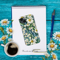 Blue & White Floral Daisies