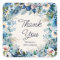 Blue White Floral Women's Birthday Thank You