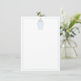Blue & White Ginger Jar Card