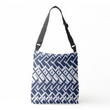 Blue & White Intricate Valley