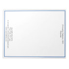 Blue White Minimalist Business Professional Note