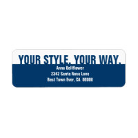 Blue White Modern Simple Trend Setter Business A2