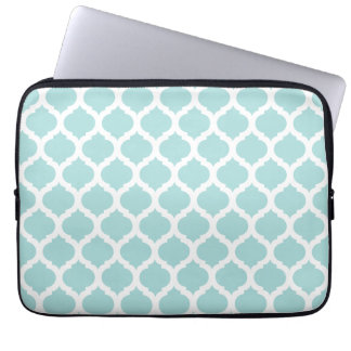 Blue & White Moroccan Laptop Sleeve