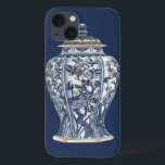 Blue & White Porcelain Vase by Vision Studio iPhone 13 Case<br><div class="desc">An alluring blue and white porcelain vase,  covered in intricate floral designs. A Vision Studio creation,  this amazing piece would look great on your wall. Get yours today!</div>