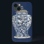 Blue & White Porcelain Vase by Vision Studio iPhone 13 Case<br><div class="desc">An alluring blue and white porcelain vase,  covered in intricate floral designs. A Vision Studio creation,  this amazing piece would look great on your wall. Get yours today!</div>