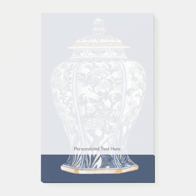Blue & White Porcelain Vase by Vision Studio Post-it Notes (Front)