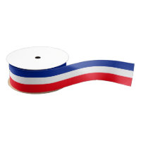 Blue White Red Tricolor French Flag 1.5 Inch