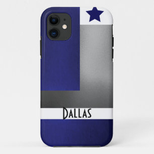 Blue White & Silver- Dallas Iphone 5 Case-2 11 Case