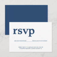 Blue White simple reserved seating email or phone