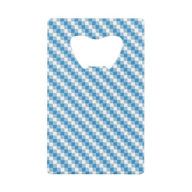Blue-white squares background (Front)