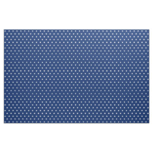 Blue White Stars USA Flag Pattern DIY Face Mask Fabric