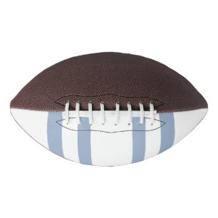 Blue & White Stripe Football Sports American Football