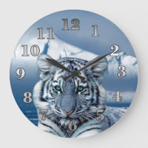 Blue White Tiger
