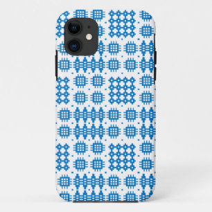 Blue White Welsh Tapestry Pattern iPhone 5/5s Case