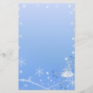 Blue & White Winter Wedding Stationery