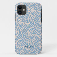 Blue Wild Tiger Stripes