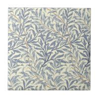 Blue Willow Bough (by William Morris) Ceramic Tile