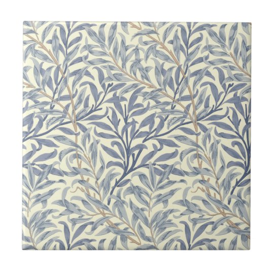 Blue Willow Bough (by William Morris) Ceramic Tile | Zazzle.co.uk