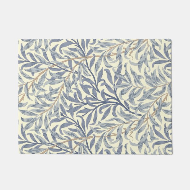 Blue Willow Bough (by William Morris) Doormat (Front)