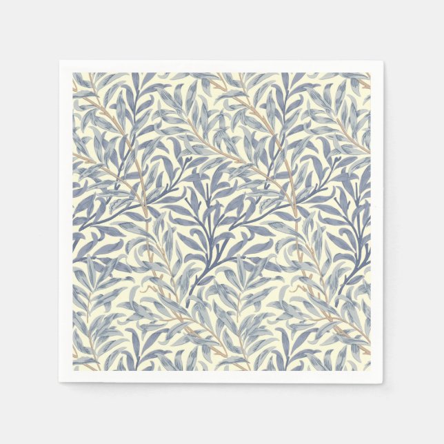Blue Willow Bough (by William Morris) Napkin (Front)