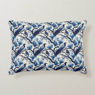 Blue Willow Decorative Cushion