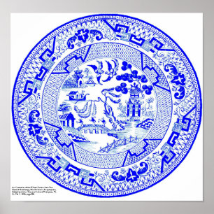 Blue Willow Pattern [1912] Poster