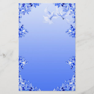 "Blue Willow World" 16 Stationery