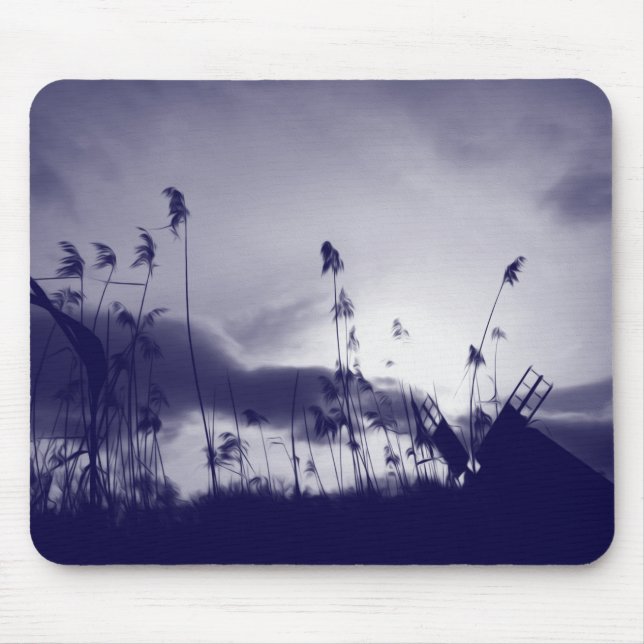 Blue wind mouse mat (Front)