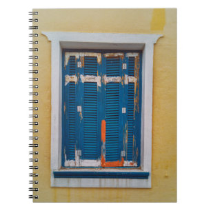 BLUE WINDOW NOTEBOOK