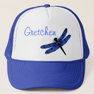 Blue Winged Dragonfly Trucker Hat