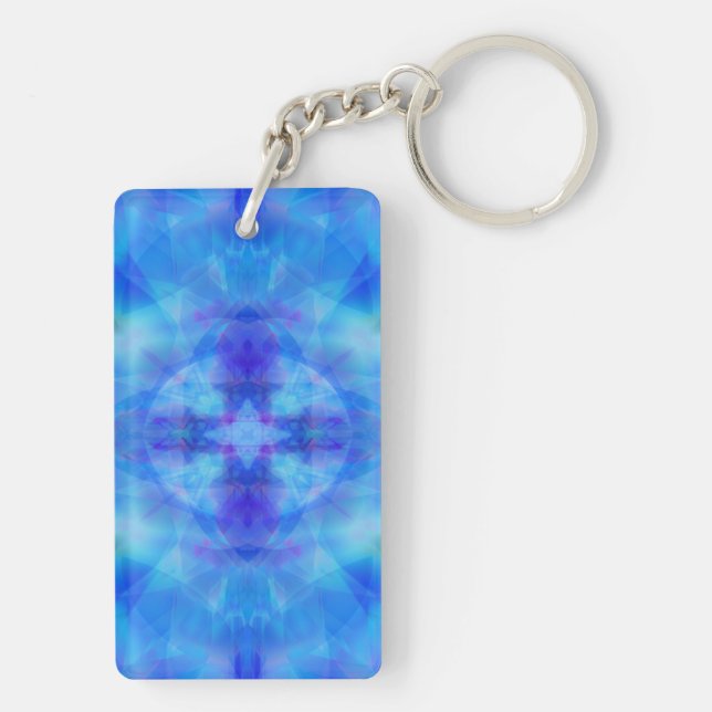 Blue Wings Key Ring (Back)