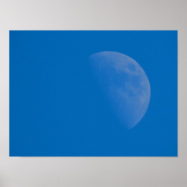 Blue Winter Moon Poster (Front)
