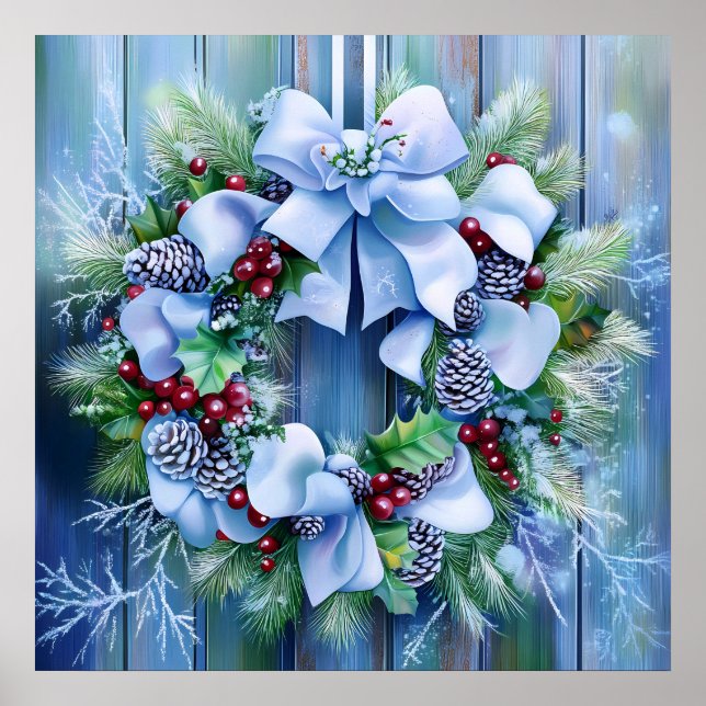 Blue Winter Poster (Front)