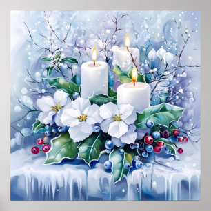 Blue Winter Poster