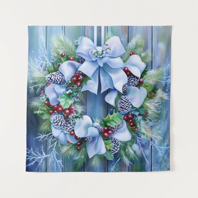 Blue Winter Tapestry (Front)