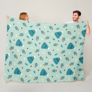 Blue Winter Wonderland Blanket