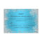 Blue Winter Wonderland Christmas Holiday RSVP