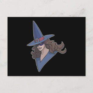 Blue Witch Postcard