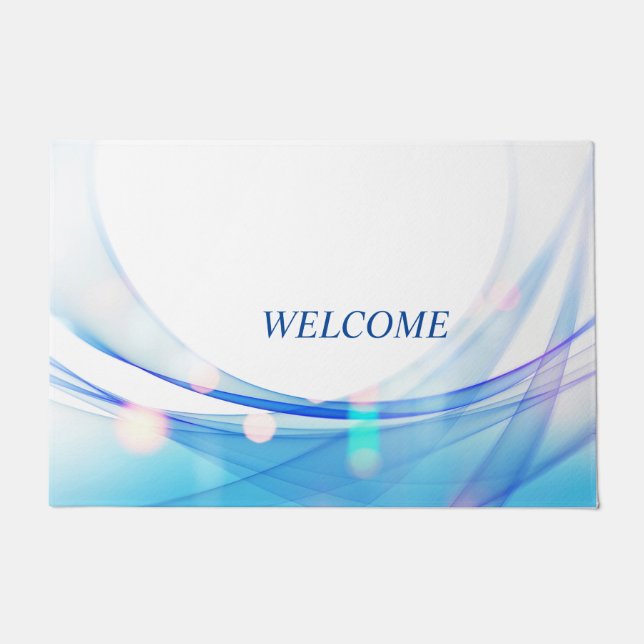 BLUE WITH WELCOME DOORMAT (Front)