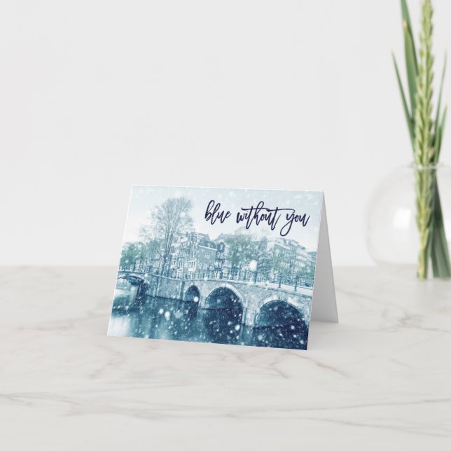 Blue without You Card (Front)