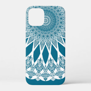Blue Woad Tristyns Mandala iPhone 12 Mini Case