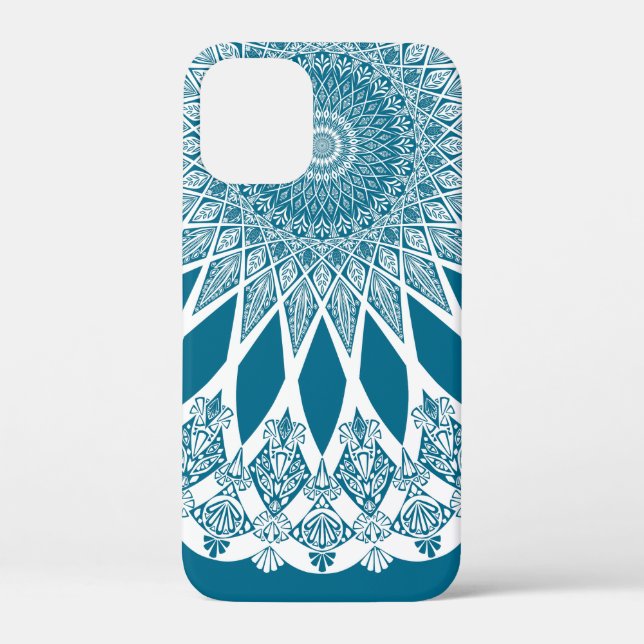 Blue Woad Tristyns Mandala Case-Mate iPhone Case (Back)