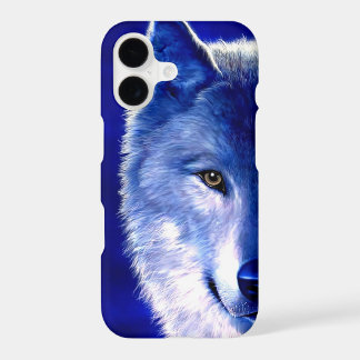Blue Wolf at Night iPhone 7 Plus Case